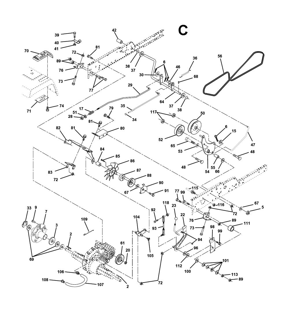 GTH 225-(954140103A)-Husqvarna-PB-2Break Down